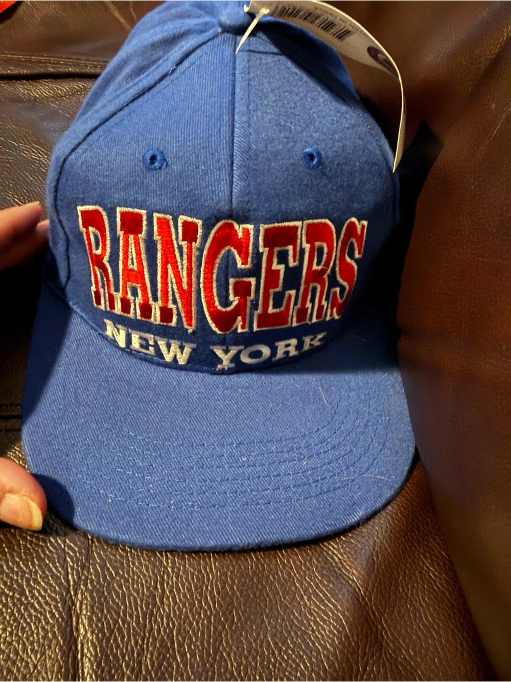 RARE vintage New York Rangers Blue Baseball Cap